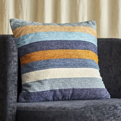 Bloomingville Gyani koristetyyny 50x50 cm sininen